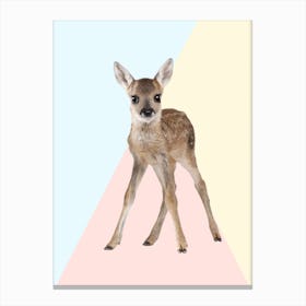 Why So Cute Bambi Canvas Print