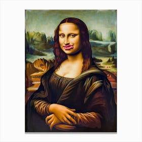 Mona Lisa A New Take on a Classic Canvas Print