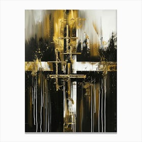 Cross Of Gold Canvas Print