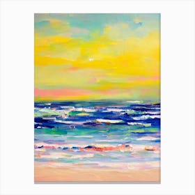 Boracay Beach, Philippines Bright Abstract Canvas Print