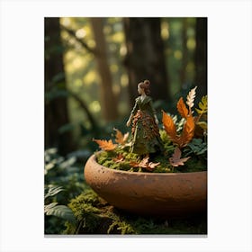 Miniature Painting Canvas Print