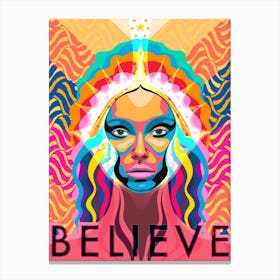 Believe Canvas Print