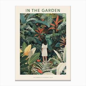 In The Garden Poster The Garden Of Morning Calm South Korea 3 Canvas Print
