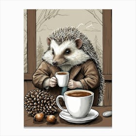 Hedgehog 2 Canvas Print