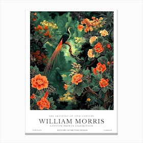 William Morris Exhibitions Birds Series 36 Canvas Print