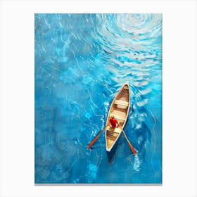 Boat In The Water 4 Canvas Print