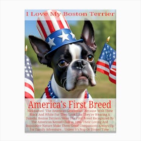 America's Breed ~Reimagined 2 Canvas Print