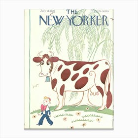 New Yorker 4 Canvas Print