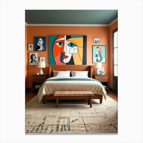 Bedroom Paint Color Ideas Canvas Print