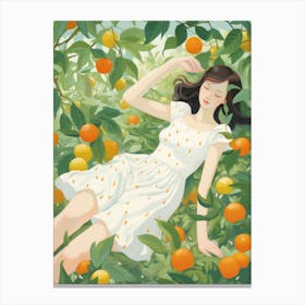 Orange Tree 5 Canvas Print