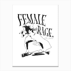 Taylor Swift  Female Rage The Musical Eras Tour Merch Canvas Print