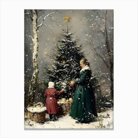 Christmas Tree 42 Canvas Print