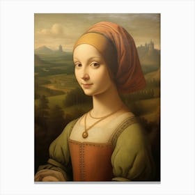 Young Lady Canvas Print