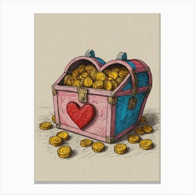 Treasure Chest Canvas Print