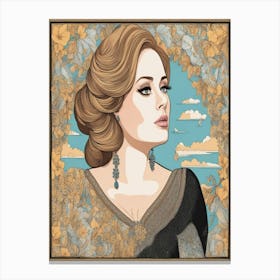 Adele 11 Canvas Print