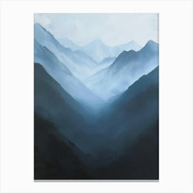 2024 May Poster Canvas Mountain 42 Canvas Print