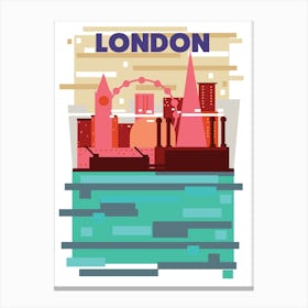 London Skyline Canvas Print