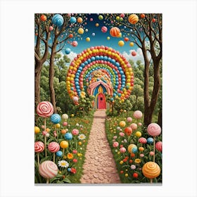 Lollipops Canvas Print