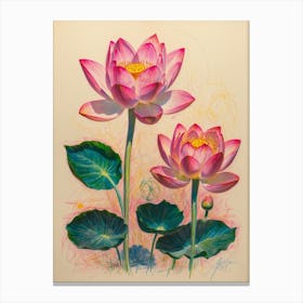 Lotus 1 Canvas Print