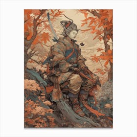 Samurai 13 Canvas Print