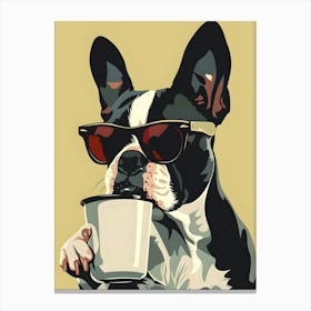 French Bulldog Painting 1 Canvas Print