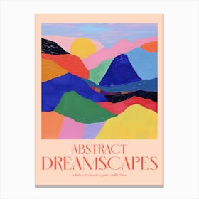 Abstract Dreamscapes Landscape Collection 02 Canvas Print