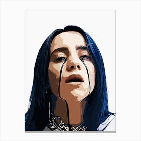 Billie Elish 6 Canvas Print