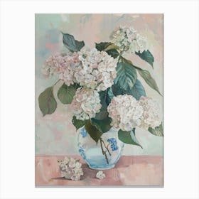 A World Of Flowers Hydrangea 1 Painting Canvas Print