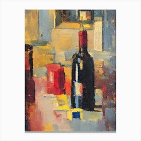 Montepulciano Oil Painting Cocktail Poster Canvas Print