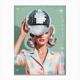 Disco Ball 40 Canvas Print