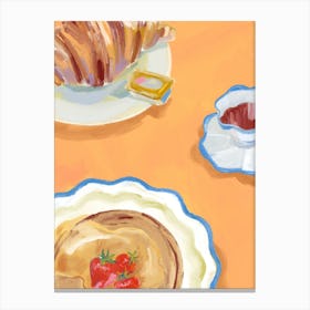 Breakfast Canvas Print