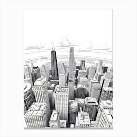 Chicago 1 Canvas Print