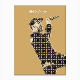 Believe Me Mike Shinoda Canvas Print