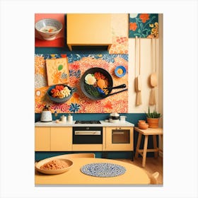 Asian Kitchen Canvas Print