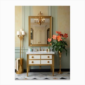 Bathroom Vanity 1 Canvas Print