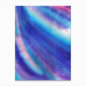 Synthwave neon space #13 - Galaxy Background Canvas Print