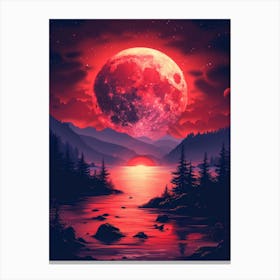 Full Moon 7 Canvas Print