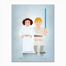 Star Wars 1 Canvas Print