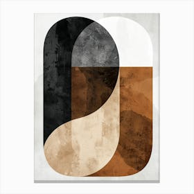 Bujumbura Stone Park Bauhaus Minimalist Canvas Print