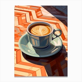 Macchiato Canvas Print