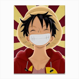 One Piece Wallpaper 5 Canvas Print