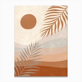 Palm Leaves Canvas Print Canvas Print