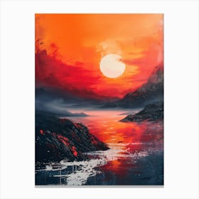 Sunset 17 Canvas Print