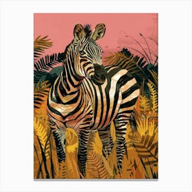 Zebra Canvas Print 2 Canvas Print