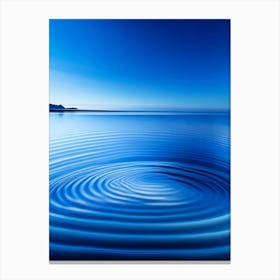 Ripples In Ocean Landscapes Waterscape Photography 3 Canvas Print