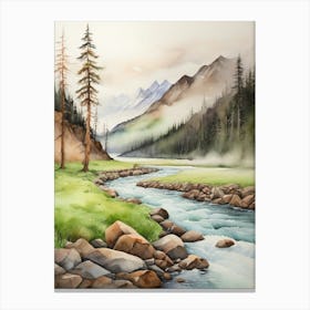 Mountain Stream.5 Canvas Print