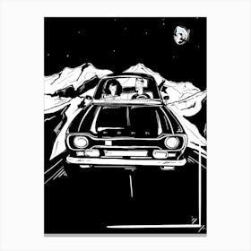 Night Drive Canvas Print