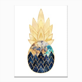 Precious Pineapple Canvas Print
