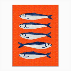 Sardines 15 Canvas Print