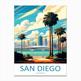 California San Diego Travel 1 Canvas Print